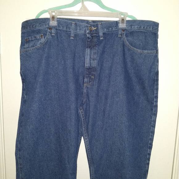 Wrangler Regular Fit Blue Medium Wash Denim Jeans Men's sz 44x30. - Picture 4 of 7
